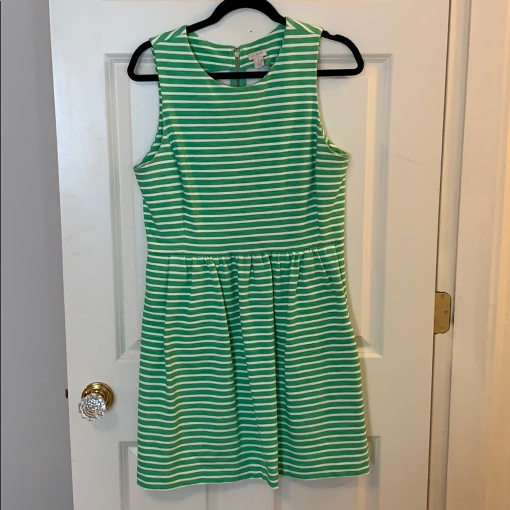 JCrew Factory Striped Dress